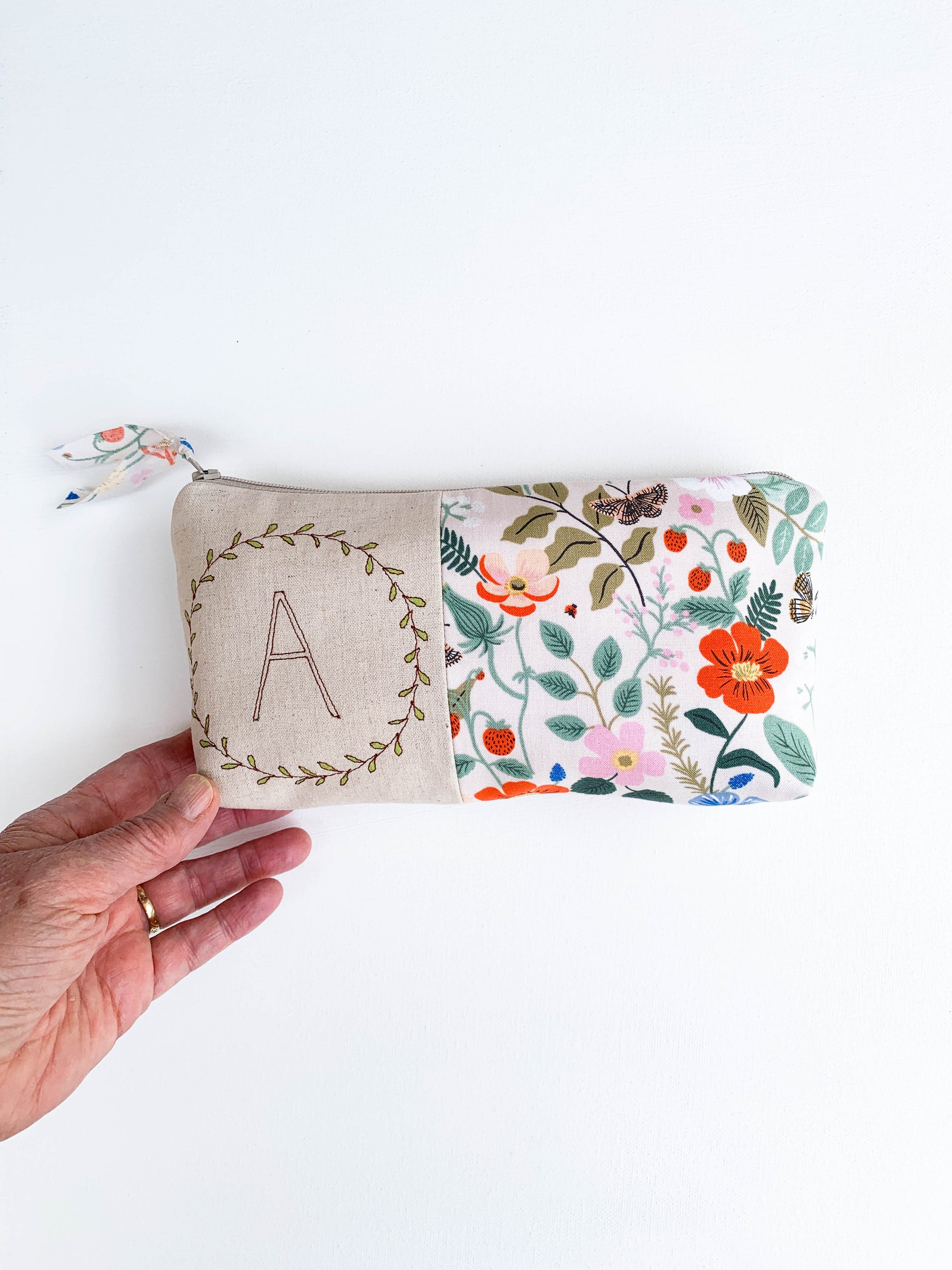 Personalized Cosmetic Bag – Mama Bleu Designs