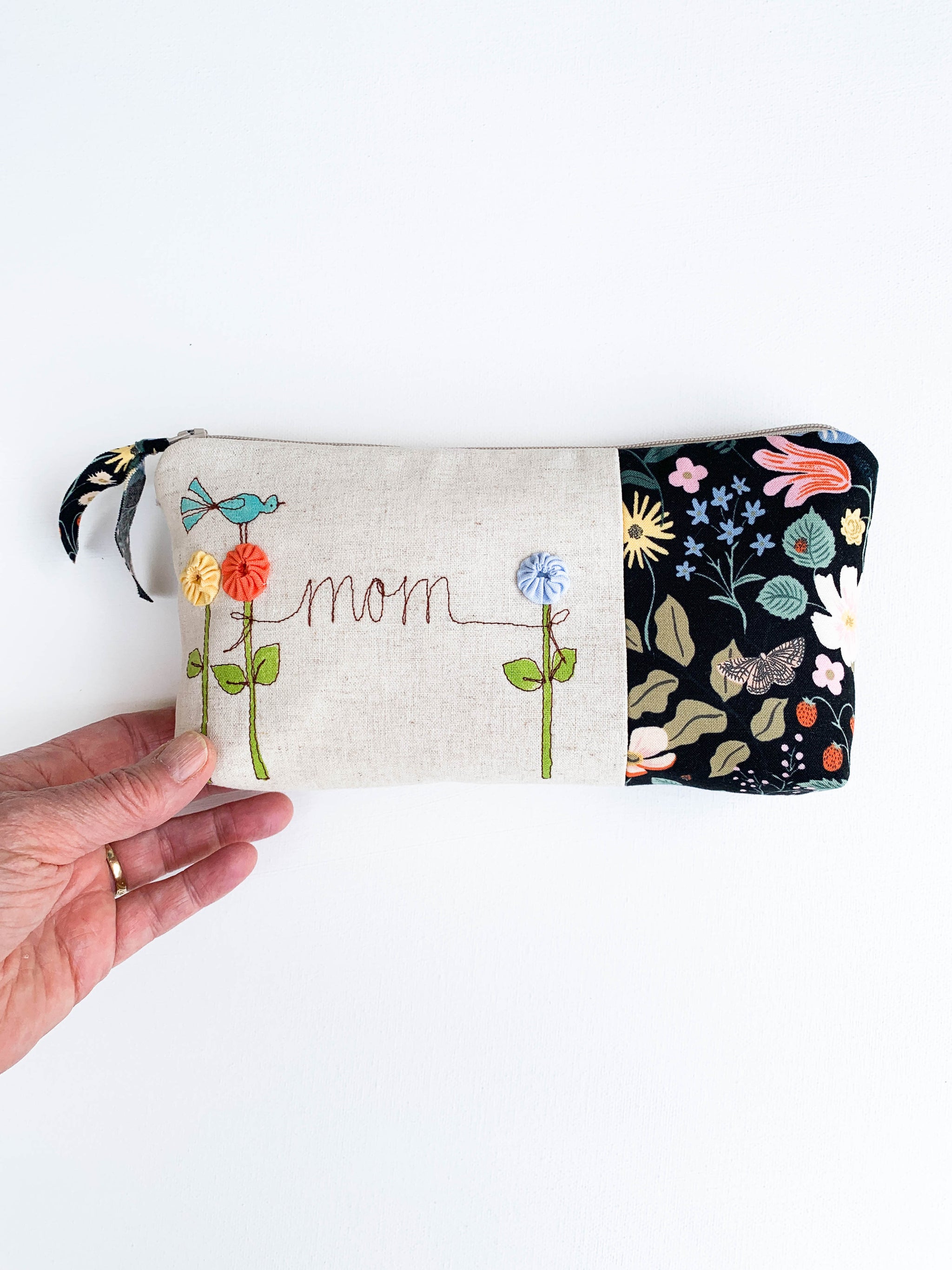 Personalized Cosmetic Bag – Mama Bleu Designs